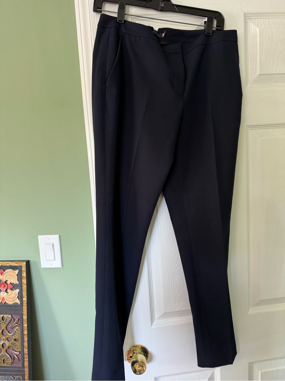 Tommy Hilfiger Navy Dress Pants straight leg with pockets